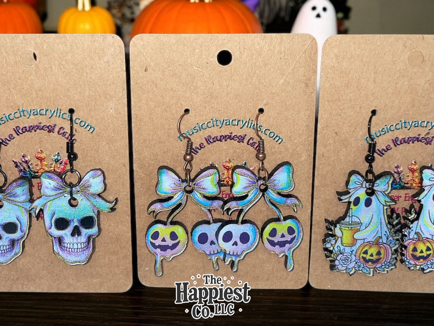 Iridescent Halloween Earrings – The Reaper’s Collection