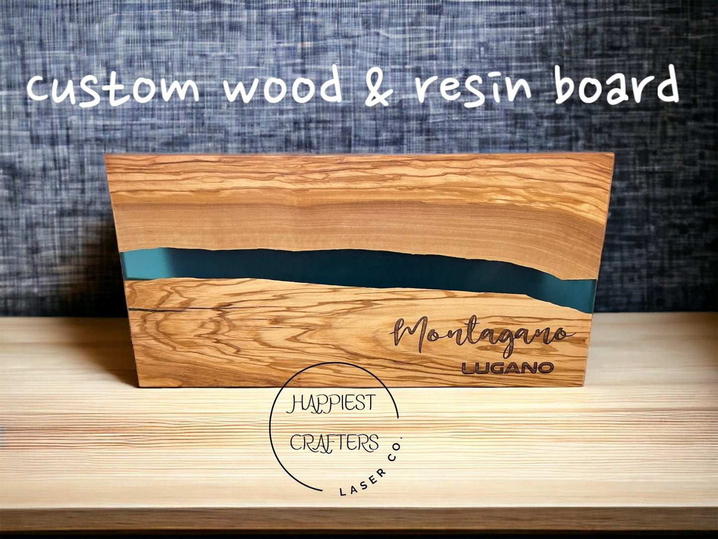 Custom Engraved Charcuterie/Cutting Board - Music City Acrylics