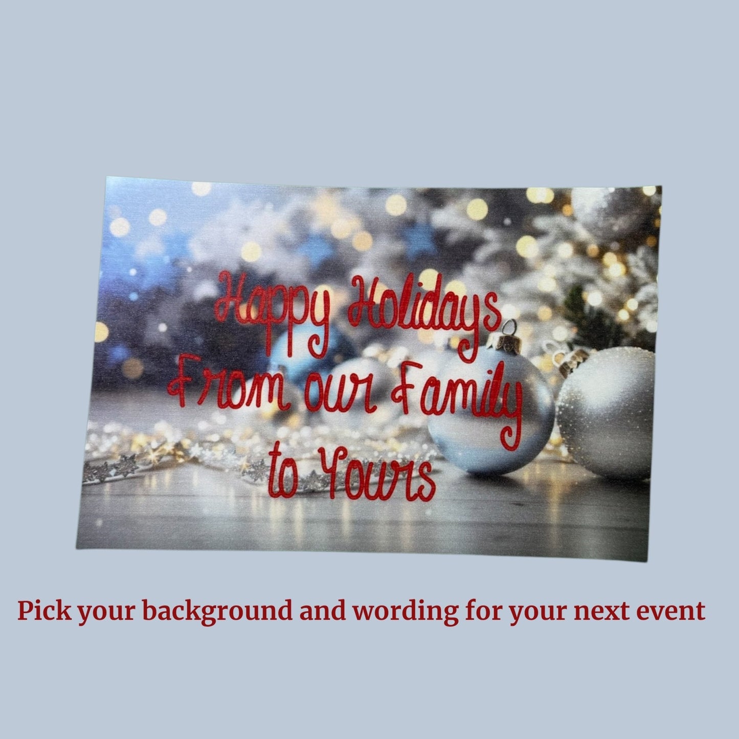 Custom PhotoTex UV Printed Event & Party Banner – Peel & Stick, Vibrant & Reusable - Music City Acrylics