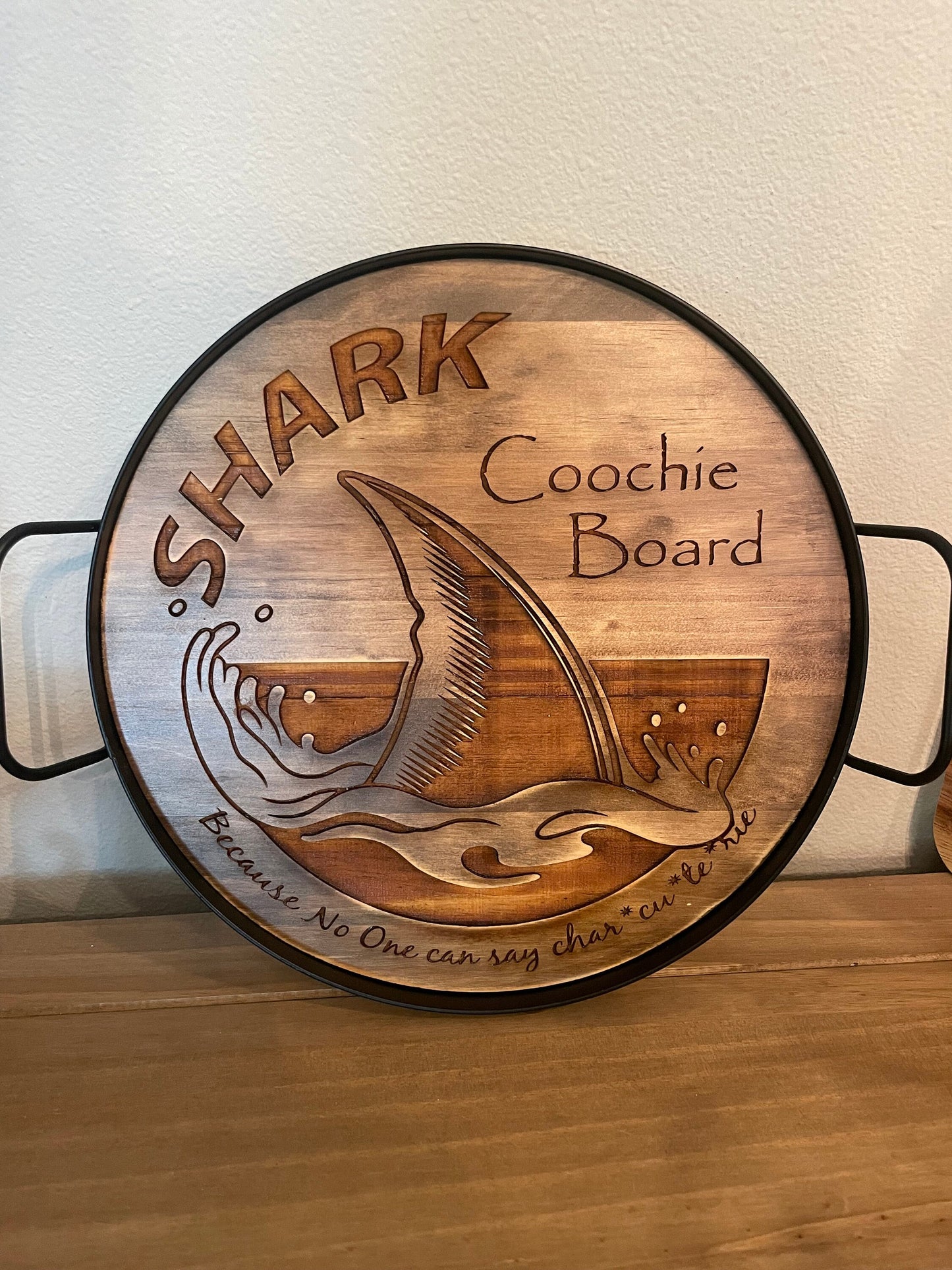 Funny Charcuterie Board, sharkcoochie board, shark coochie board, adult charcuterie board