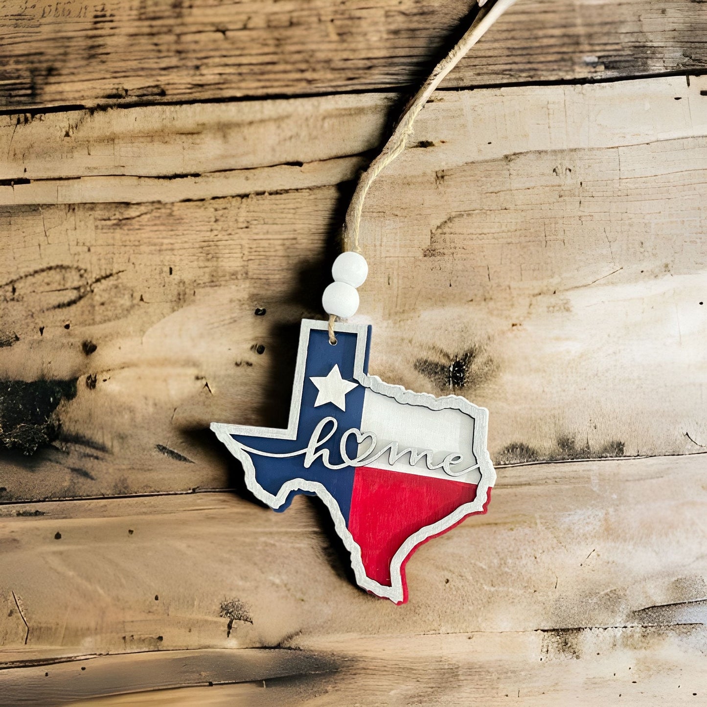 Personalized Home State Ornament, Custom Keepsake Gift