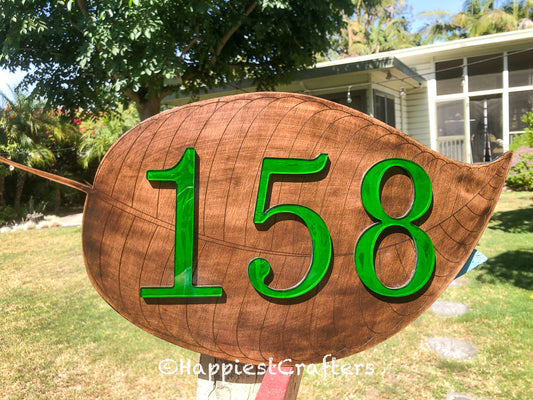 Custom House Numbers