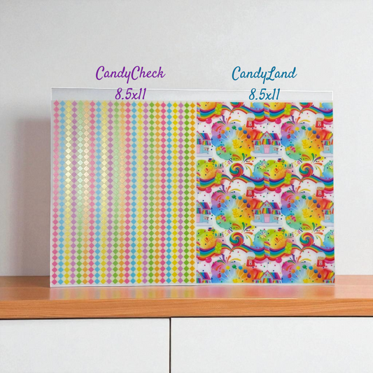 Candy-Themed Acrylic Sheets