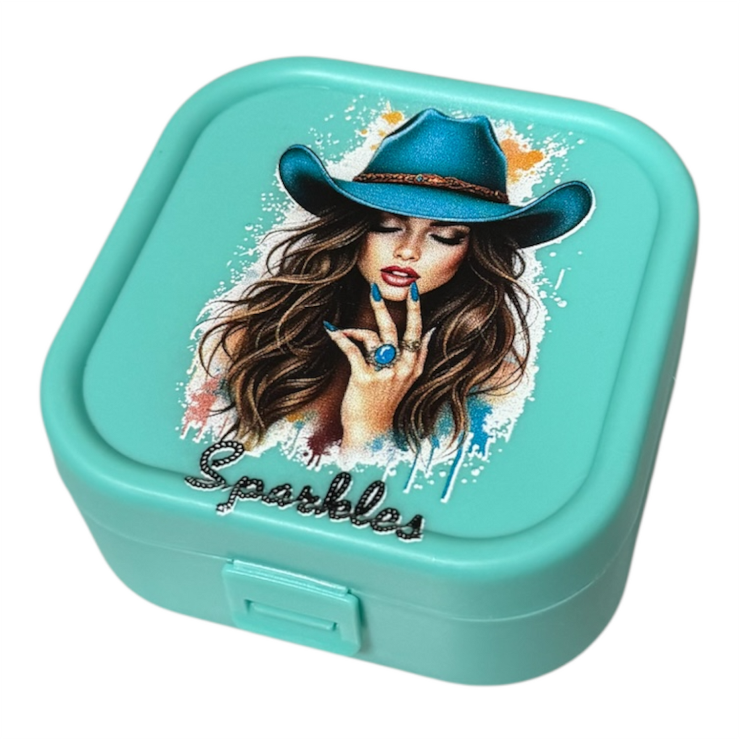 Custom Printed Travel Jewelry Box — Personalized & Portable
