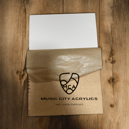 Creme Matte/Gloss Cast Acrylic - Music City Acrylics