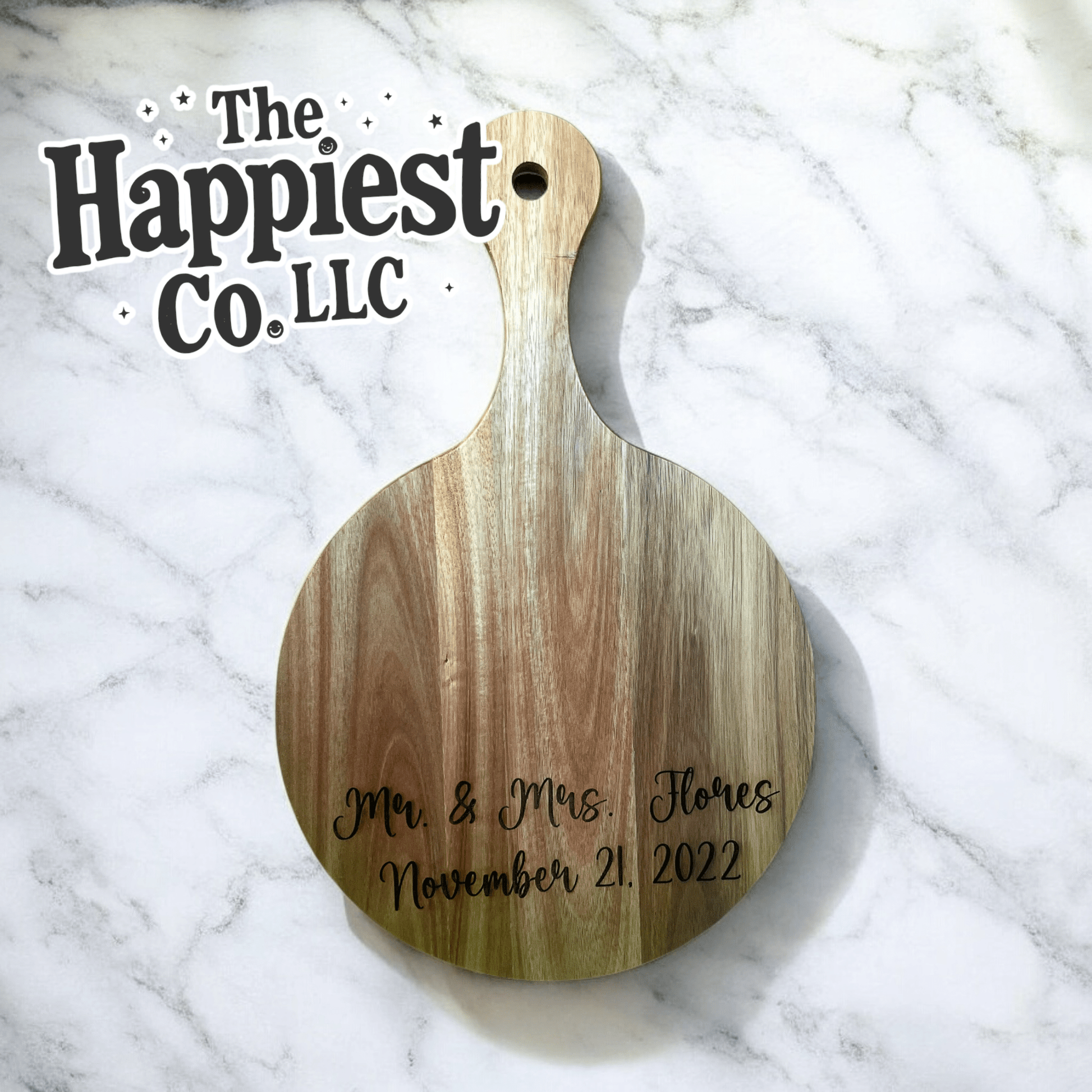 Custom Engraved Charcuterie/Cutting Board - Music City Acrylics