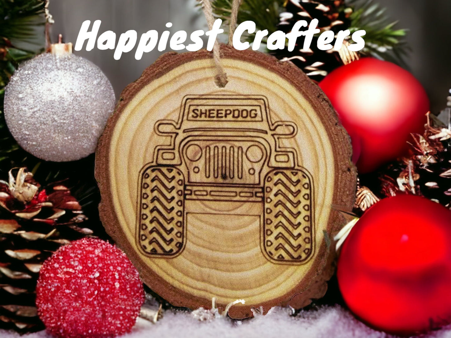 Personalized Off-Road Adventure Vehicle Ornament, Customizable 4x4 Christmas Decoration, car club ornament, 4x4 Christmas ornament, Jeep