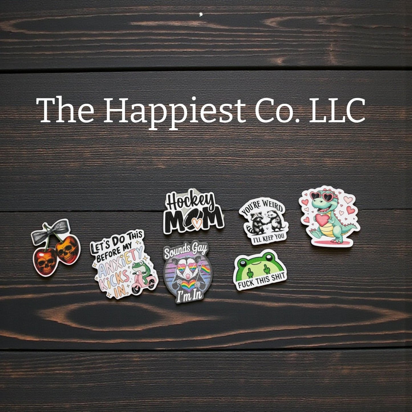 Mystery Sticker Pack –10 Random Vinyl Stickers - Music City Acrylics