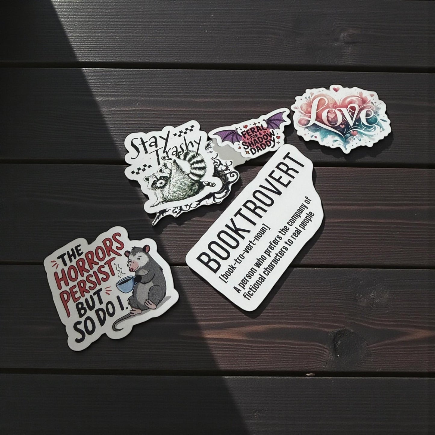 Mystery Sticker Pack –10 Random Vinyl Stickers - Music City Acrylics