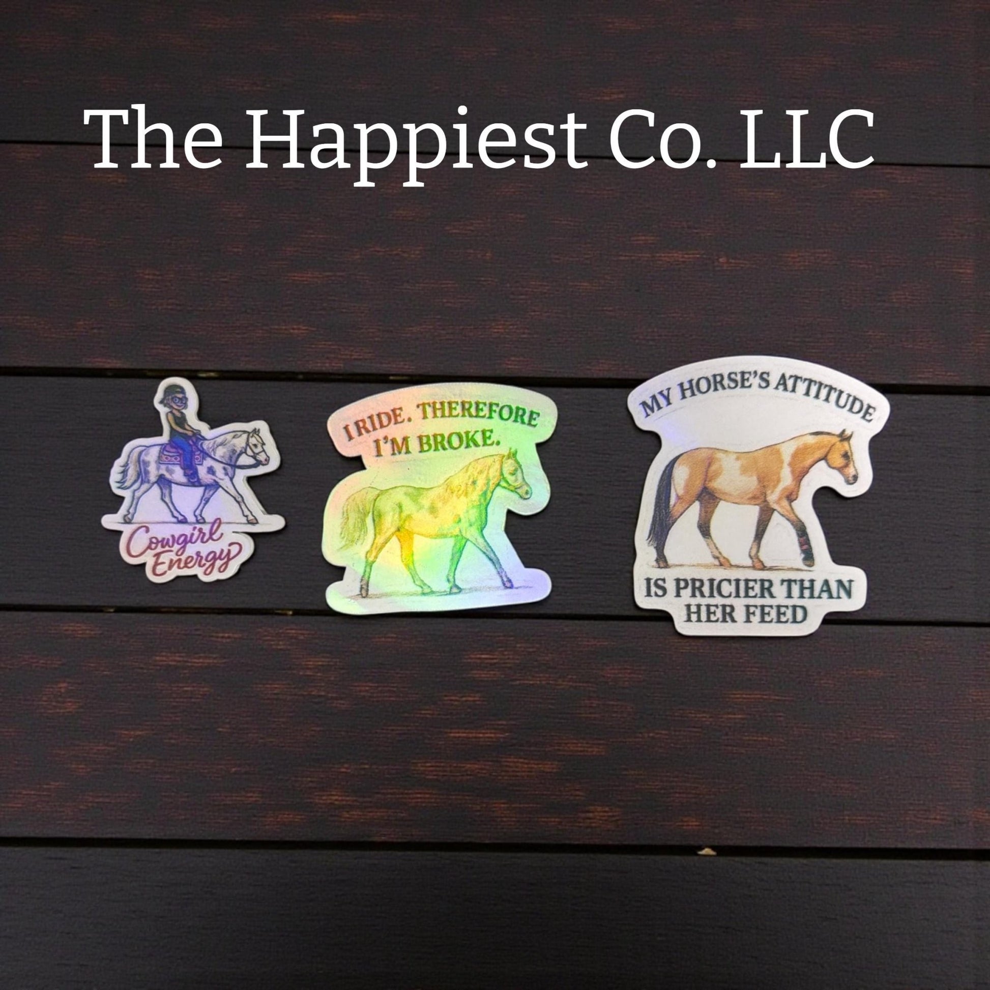 Sticker Pack – Set of 6 | Themed Vinyl Stickers for Laptops, Journals, Tumblers & More - Music City Acrylics